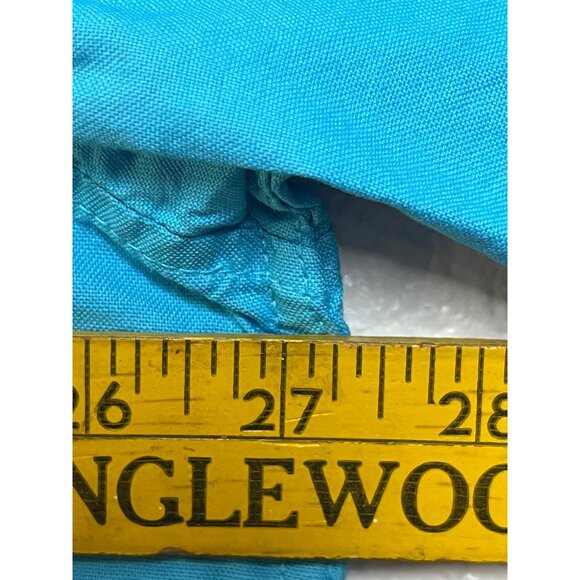 NWT Fresh Produce Men'S XXL Blue 100% Cotton Button-Up Shirt With Chest Pocket - Picture 15 of 16